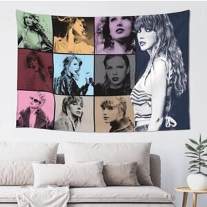 Superstar Music Tapestry Through Musical Era Concert Album Tapestry Wall Hanging